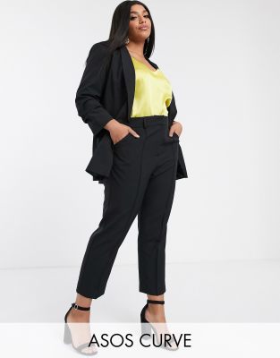 royal blue cigarette trousers