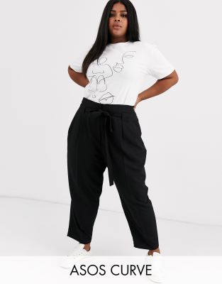 asos plus size pants