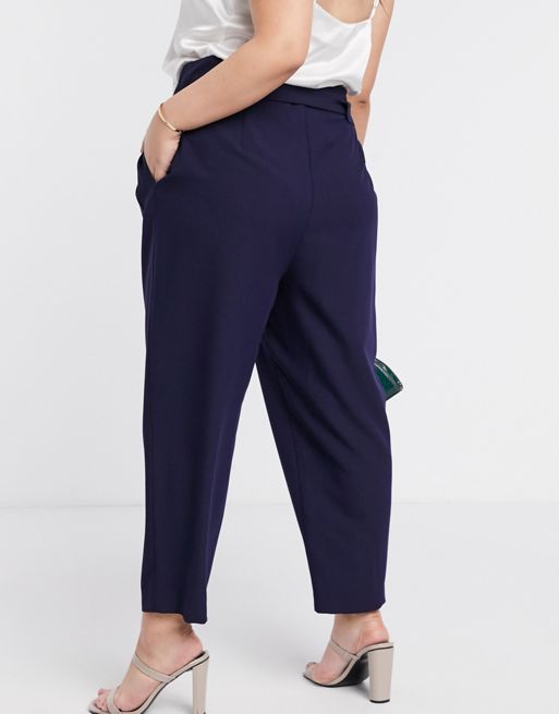 Tapered Ankle Grazer Trousers