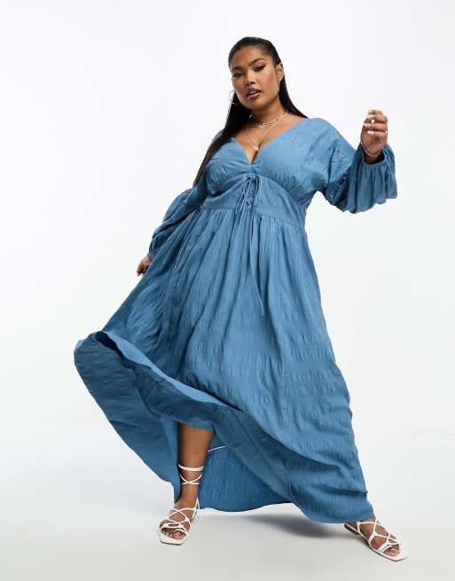 slate blue midi dress Gia Slate Blue Satin Jacquard Cutout Midi Dress