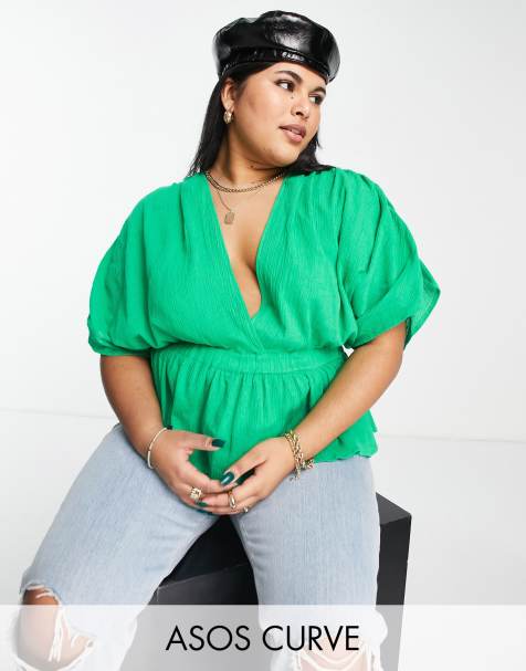 Asos blouses best sale plus size