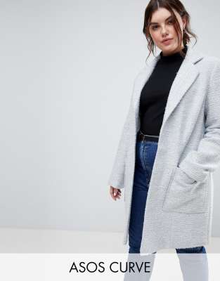 asos plus size winter coats