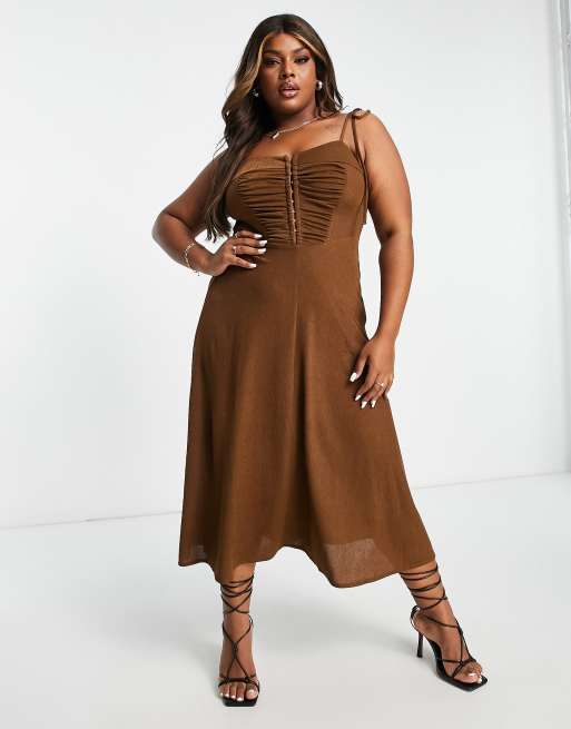 Asos plus store size midi dresses