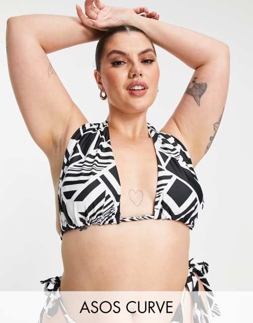 Asos plus store size bikini