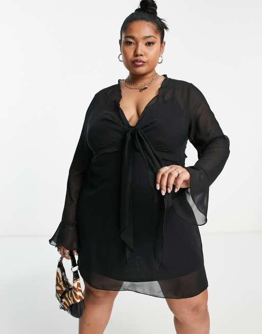 black a line corset dress La Femme Lace-Up Long Prom 32265 Black / 00 Google_2026Prom Colour:Nude 3XL XXXX Floral Puff Sleeve A-Line