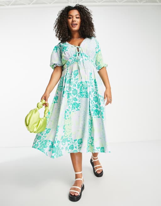 Tie front outlet summer dress