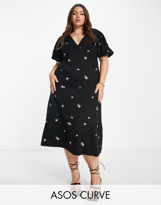 Asos curve shop lace dress