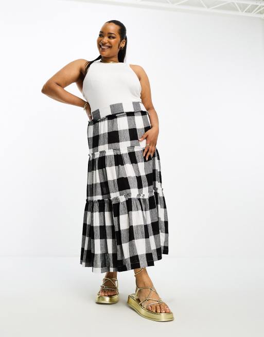 Asos midi skirt outlet plus size