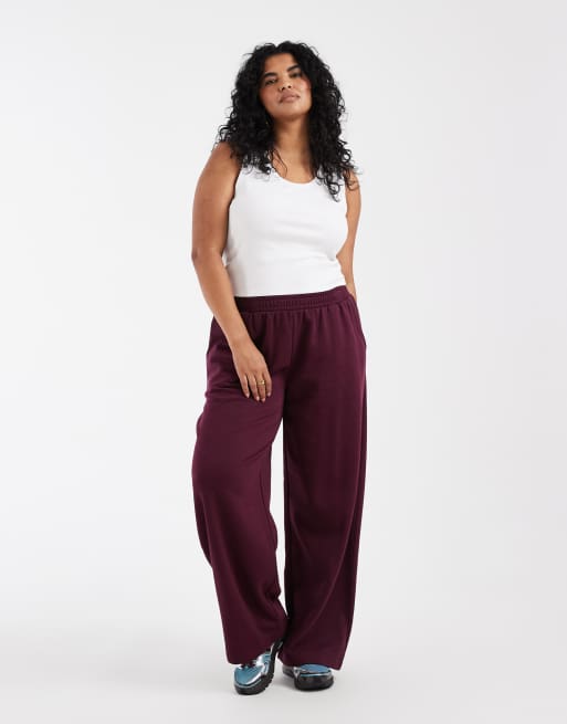 ASOS DESIGN Curve - Top blanco sin mangas con cuello ancho y ribetes gruesos de canalé, 2 de 4