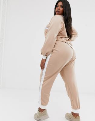 asos plus size tracksuit