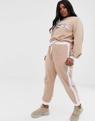 asos curve tracksuit