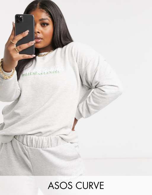 asos curve tracksuit