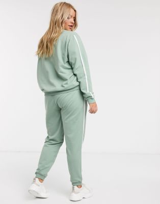 asos curve tracksuit