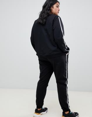 asos curve tracksuit