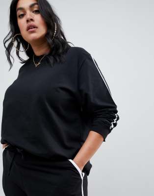 asos plus size tracksuit