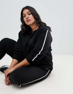 asos plus size tracksuit