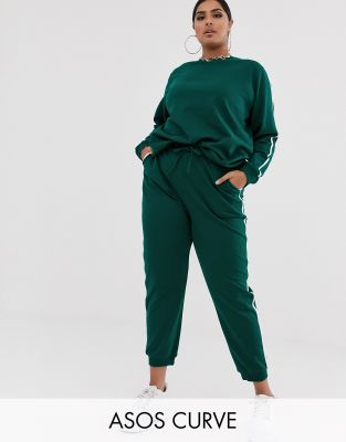 asos plus size tracksuit