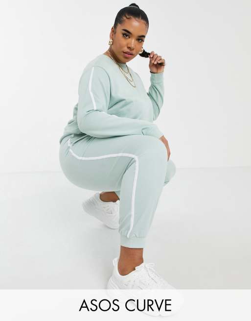 sage green tracksuit