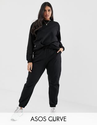 asos curve tracksuit