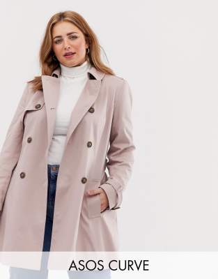 asos plus size coats sale