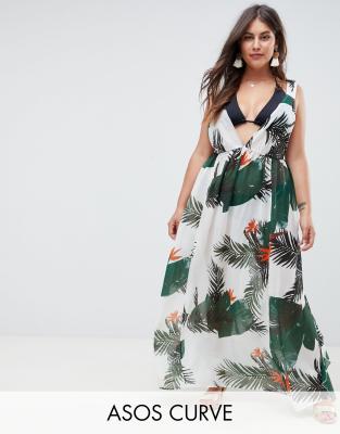 asos tropical dress