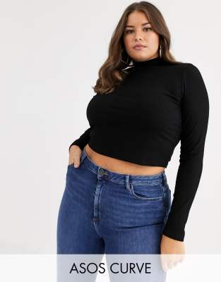 asos plus tops