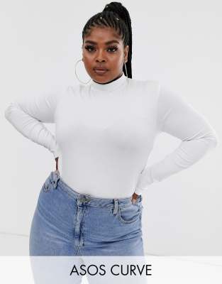 asos plus tops