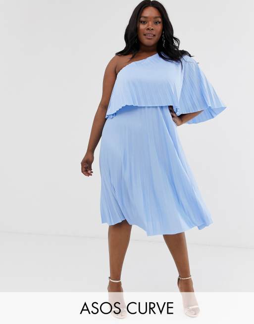 Asos design curve on sale kimono pleated maxi dress