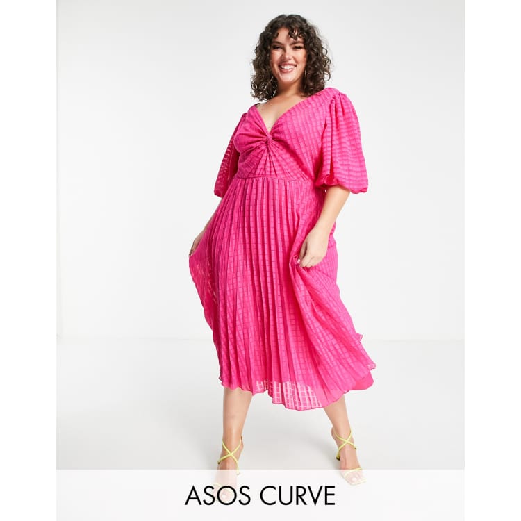 pu skater dress Plus Size - Collared Mini Skater Dress