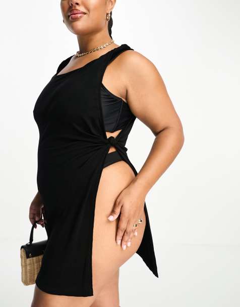 Beach party dresses hot sale plus size