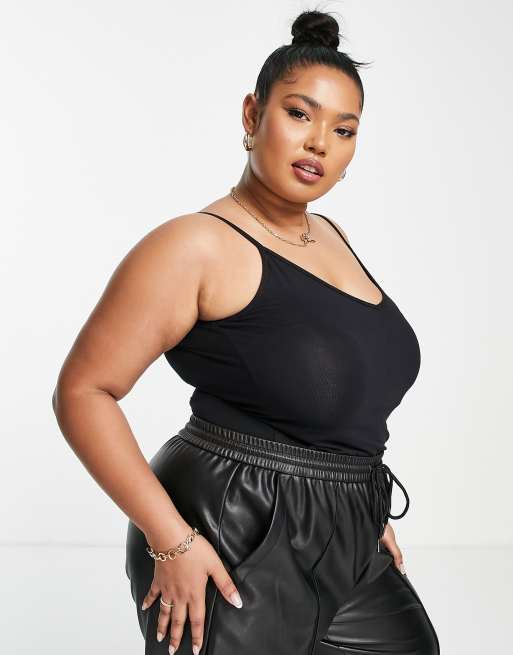 V Black Plus Size Belt