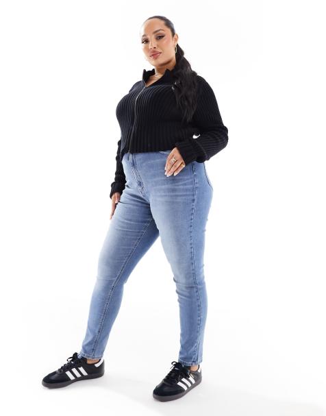 Jean grande taille discount femme de marque