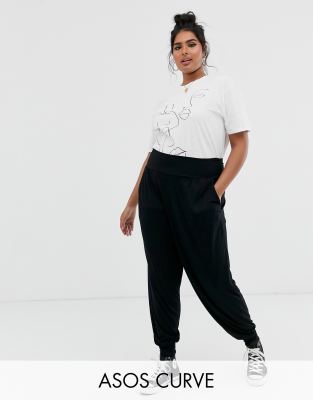 asos plus size trousers