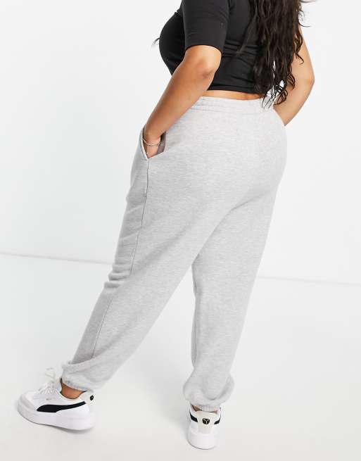 Asos womens grey joggers sale