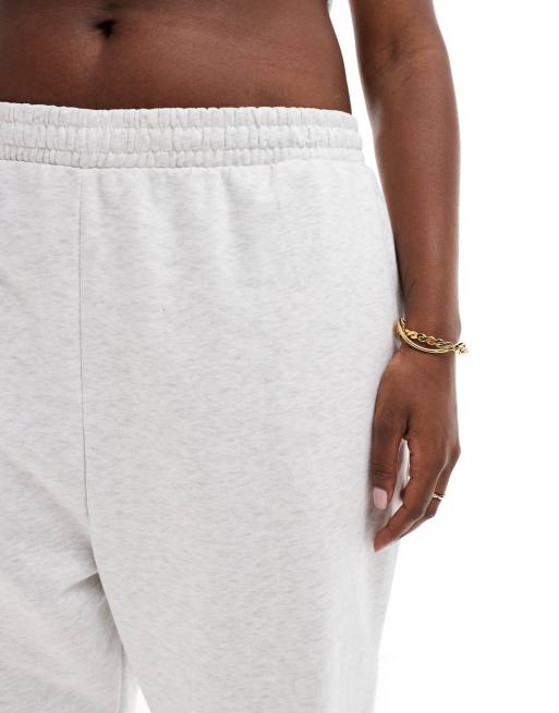 ASOS DESIGN Curve ultimate jogger in ice marl, 4 of 5