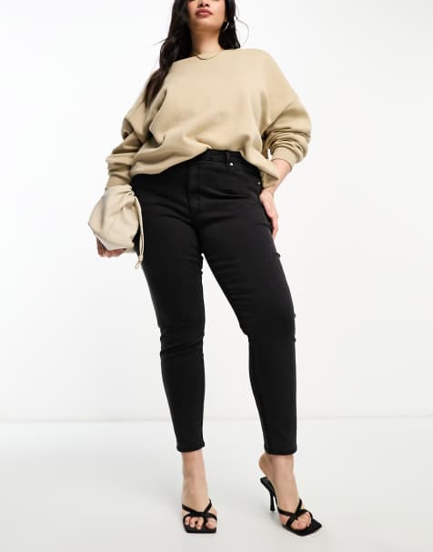 Asos plus hot sale size jeans review