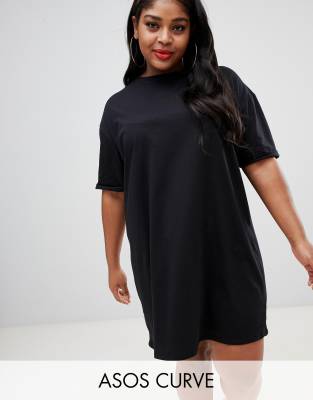 asos curve t shirt dress