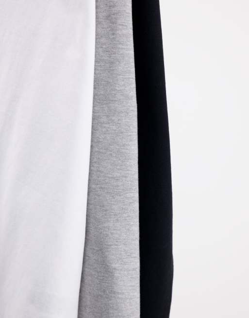 ASOS DESIGN Curve ultimate vest with scoop neck in cotton blend in 3 pack SAVE - MULTI, 3 of 4