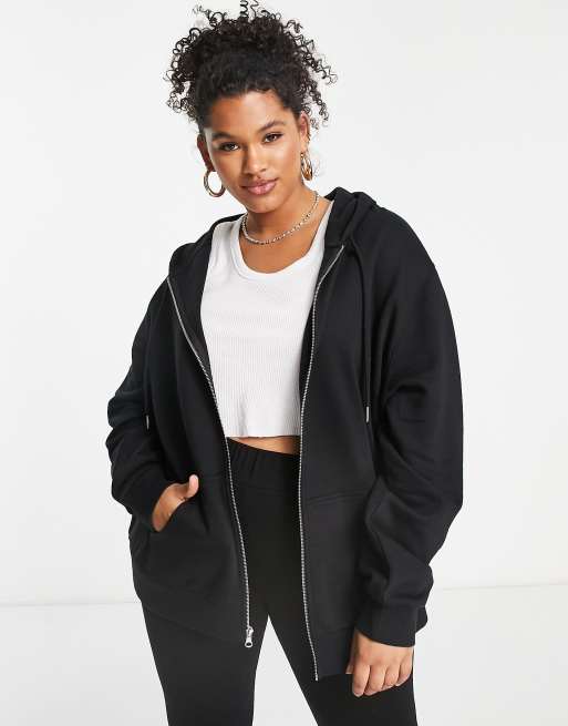 Asos black best sale hoodie womens