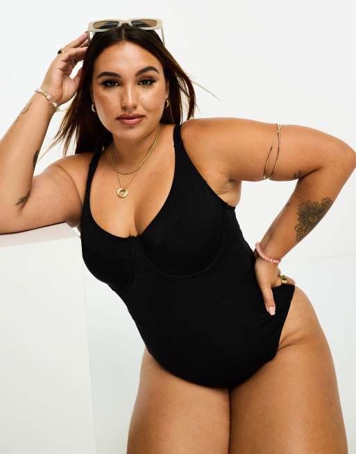 Asos plus size hot sale bathing suits