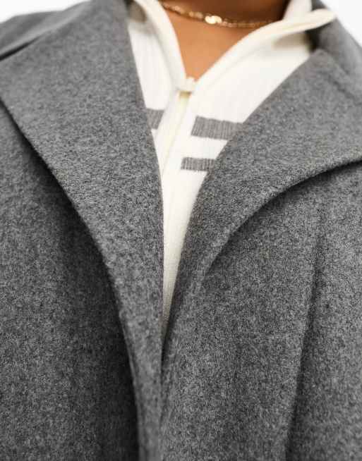 Mid length grey clearance coat