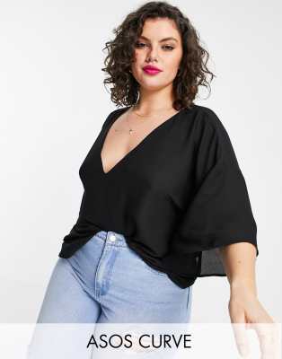 asos blouses plus size