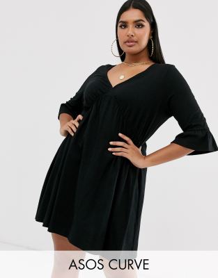 asos curve smock dress