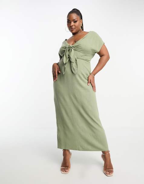 Asos plus cheap size dresses sale