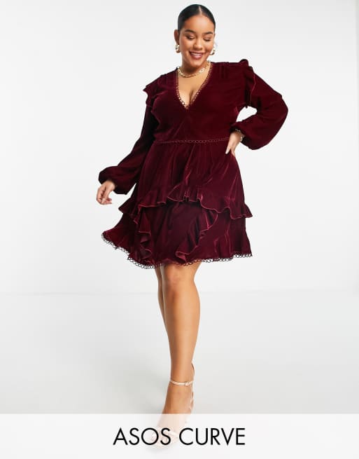 Asos curve plus size dresses online