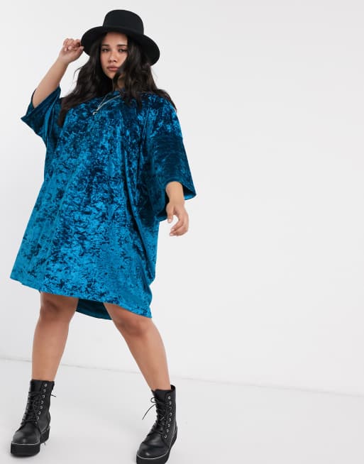 Oversized 2025 velvet dress