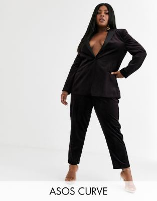 asos curve trouser suits