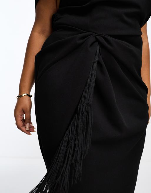 Vestito con deals frange zalando