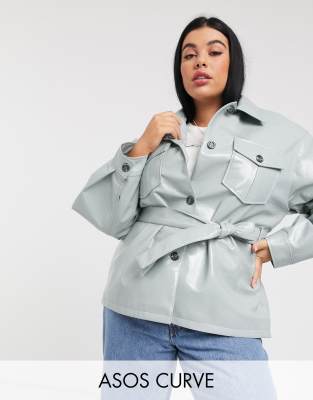 asos plus coats