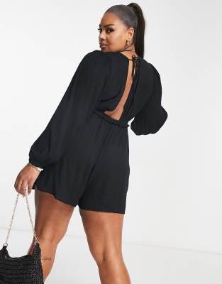 Asos curve hot sale playsuit